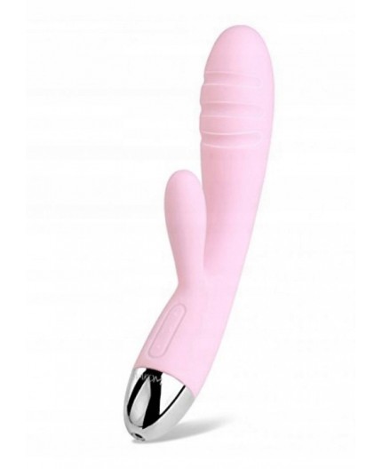 Sexy Shop Online I Trasgressivi - Vibratore Rabbit - Design Barbara Silicone Rosa - Svakom