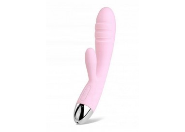 Vibratore Rabbit - Design Barbara Silicone Rosa - Svakom