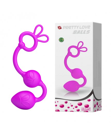Sexy Shop Online I Trasgressivi - Palline Vaginali - Double Balls Pink - Pretty Love