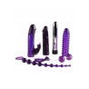 Sexy Shop Online I Trasgressivi - Kit e Set Per Coppia Vibrante - Imperial Rabbit Kit Dark Purple - Toy Joy
