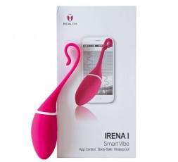 Sexy Shop Online I Trasgressivi - Sex Toy Con App - Ovulo Vibrante Wireless Irena I Smart Egg Rosa - Realov