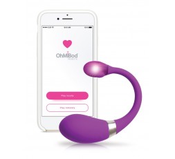 Sexy Shop Online I Trasgressivi - Sex Toy Con App - Ovulo Vibrante Wireless Esca Viola - Kiiroo OhMiBod