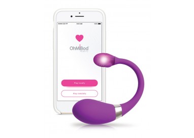 Sex Toy Con App - Ovulo Vibrante Wireless Esca Viola - Kiiroo OhMiBod Sex Toy Con App - Ovulo Vibrante Wireless Esca Viola - Kiiroo OhMiBod