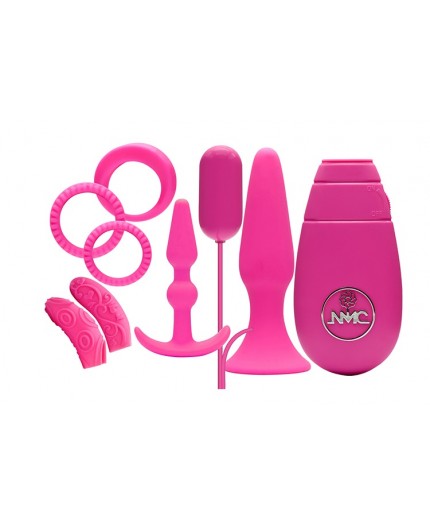 Sexy Shop Online I Trasgressivi - Kit e Set Vibrante - Flirty Kit Set Pink - NMC