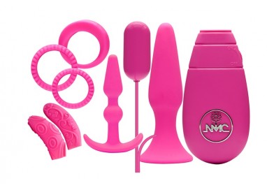 Kit e Set Vibrante - Flirty Kit Set Pink - NMC