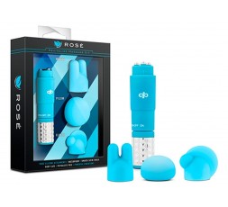 Sexy Shop Online I Trasgressivi - Kit e Set Vibrante - Rose Revitalize Massage Kit Blue - Blush Novelties