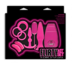 Sexy Shop Online I Trasgressivi - Kit e Set Vibrante - Flirty Kit Set Pink - NMC