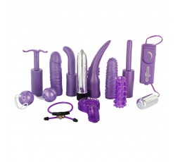 Sexy Shop Online I Trasgressivi - Kit e Set Vibrante - Dirty Dozen Sex Toy Kit Purple - Seven Creations