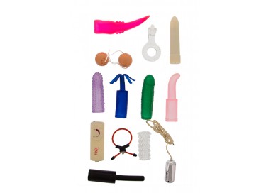 Kit e Set Vibrante - Sex Toy Kit Multicolor - Seven Creations