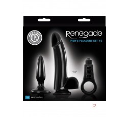 Sexy Shop Online I Trasgressivi - Kit e Set Vibrante - Men's Pleasure Kit 2 Black - California Exotic Novelties