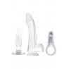 Sexy Shop Online I Trasgressivi - Kit e Set Vibrante - Jelly Rancher Couples Kit Clear - California Exotic Novelties