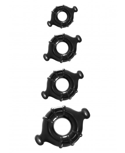 Sexy Shop Online I Trasgressivi - Kit e Set - Vitality Rings Black - NS Novelties Sexy Shop Online I Trasgressivi - Kit e Set - Vitality Rings Black - NS Novelties