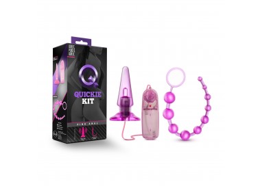 Kit e Set Vibrante - Quickie Kit Pink Anal - Blush Novelties