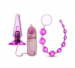 Sexy Shop Online I Trasgressivi - Kit e Set Vibrante - Quickie Kit Pink Anal - Blush Novelties