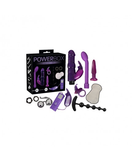 Sexy Shop Online I Trasgressivi - Kit e Set Vibrante - Power Box Lover's Kit 10 Items - You2Toys