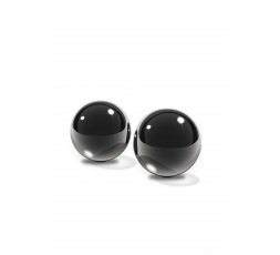 Sexy Shop Online I Trasgressivi - Palline Vaginali - Glass Ben Wa Balls Small Black - Pipedream