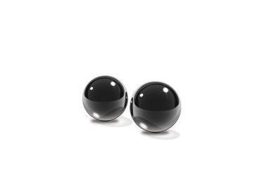 Palline Vaginali - Glass Ben Wa Balls Small Black - Pipedream