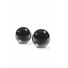 sexy shop online i trasgressivi Palline Vaginali - Glass Ben-Wa Balls - Medium Black - Pipedream