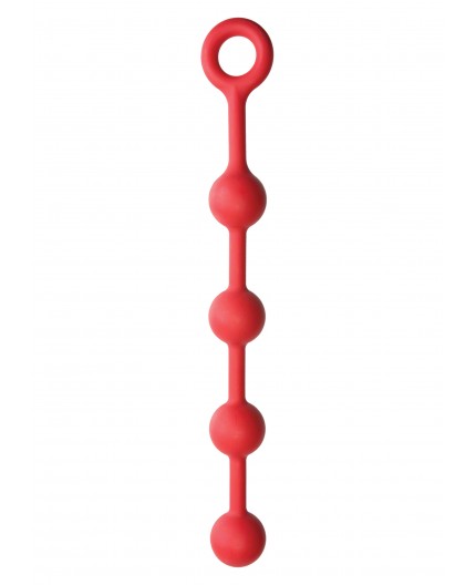 Sexy Shop Online I Trasgressivi - Palline Anali - Solid Anal Balls Silicone Red - Doc Johnson