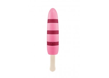 Vibratore Design - Popsicle A Strisce Fucsia e Rosa - NMC