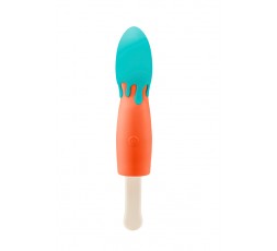 Sexy Shop Online I Trasgressivi - Vibratore Design - Popsicle Azzurro e Arancio - NMC