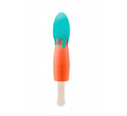 Sexy Shop Online I Trasgressivi - Vibratore Design - Popsicle Azzurro e Arancio - NMC