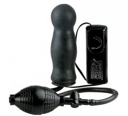 Sexy Shop Online I Trasgressivi - Dildo Anale Gonfiabile Vibrante - Inflatable Latex Probe - California Exotic Novelties