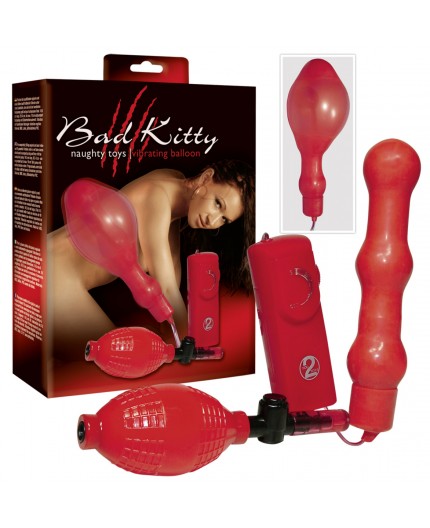 Sexy Shop Online I Trasgressivi - Plug Anale Gonfiabile Vibrante - Bad Kitty Unisex Zeppelin - You2Toys