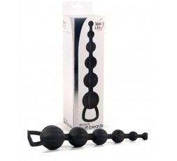 Sexy Shop Online I Trasgressivi - Palline Anali - Silicone Butt Beads Black - Adam & Eve