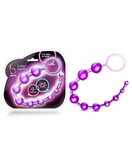 Sexy Shop Online I Trasgressivi - Palline Anali - B Yours Basic Beads Purple - Blush Novelties