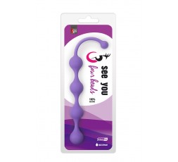 Sexy Shop Online I Trasgressivi - Palline Anali - See You Four Beads Anal Purple - Dream Toys