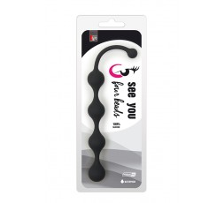 Sexy Shop Online I Trasgressivi - Palline Anali - See You Four Beads Anal Black - Dream Toys