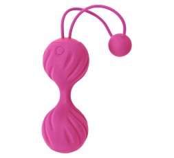 Sexy Shop Online I Trasgressivi - Palline Vaginali Vibranti - Desir Duo Balls Vibrating Pink - Toy Joy