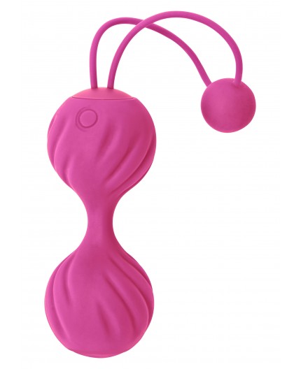 Sexy Shop Online I Trasgressivi - Palline Vaginali Vibranti - Desir Duo Balls Vibrating Pink - Toy Joy