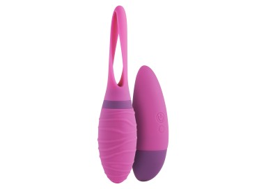 Ovulo Vibrante Wireless - Helix Remote Vibrating Egg Pink - Toy Joy