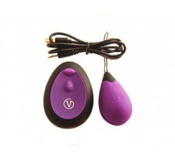 Sexy Shop Online I Trasgressivi - Ovulo Vibrante Wireless - Remote Control Egg Ricaricabile G1 Viola - Virgite