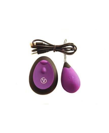 Sexy Shop Online I Trasgressivi - Ovulo Vibrante Wireless - Remote Control Egg Ricaricabile G1 Viola - Virgite