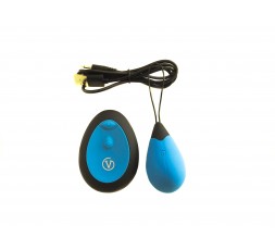 Sexy Shop Online I Trasgressivi - Ovulo Vibrante Wireless - Remote Control Egg Ricaricabile G1 Azzurro - Virgite