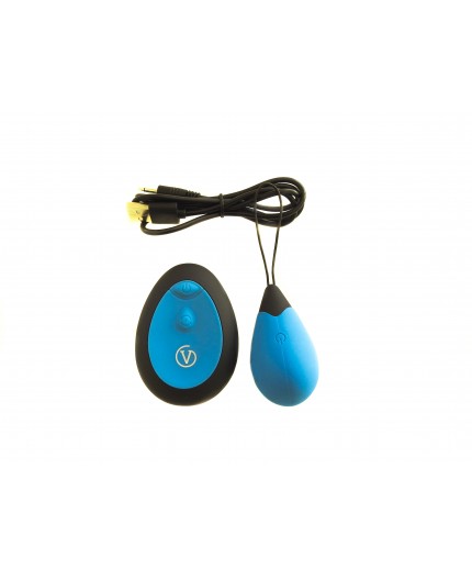 Sexy Shop Online I Trasgressivi - Ovulo Vibrante Wireless - Remote Control Egg Ricaricabile G1 Azzurro - Virgite