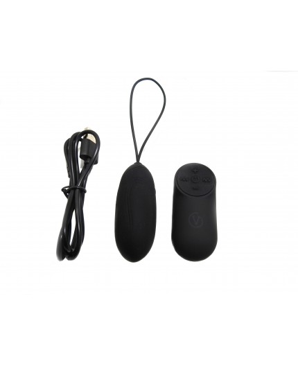 Sexy Shop Online I Trasgressivi - Ovulo Vibrante Wireless - Remote Control Egg Ricaricabile G3 Nero - Virgite