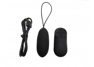 Ovulo Vibrante Wireless - Remote Control Egg Ricaricabile G3 Nero - Virgite Ovulo Vibrante Wireless - Remote Control Egg Ricaricabile G3 Nero - Virgite