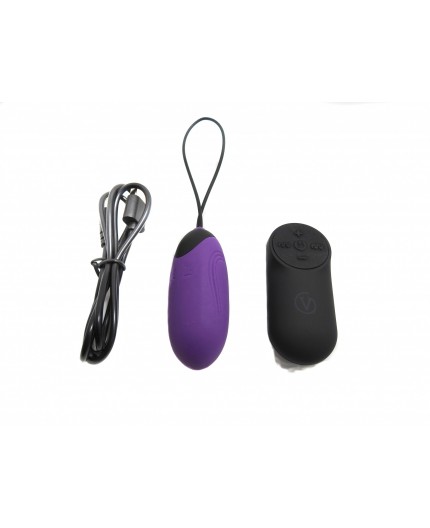 Sexy Shop Online I Trasgressivi - Ovulo Vibrante Wireless - Remote Control Egg Ricaricabile G3 Viola - Virgite