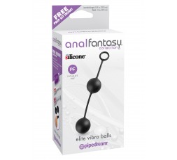 Sexy Shop Online I Trasgressivi - Palline Anali - Elite Vibro Balls Black - Pipedream