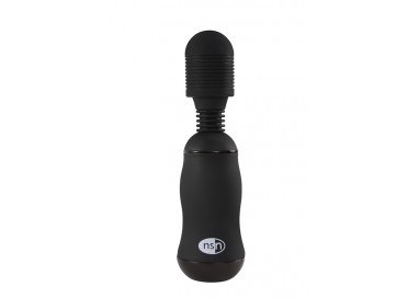 Massaggiatore Magic Wand - Powerplay Boomboom Power Wand Black - NS Novelties Massaggiatore Magic Wand - Powerplay Boomboom Power Wand Black - NS Novelties