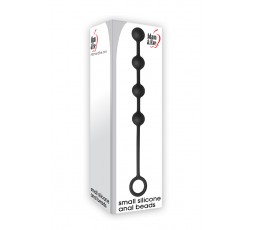 Sexy Shop Online I Trasgressivi - Palline Anali Vibranti - Vibrating Silicone Anal Beads Black - Adam & Eve