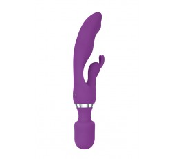 Sexy Shop Online I Trasgressivi - Massaggiatore Magic Wand - G Motion Rabbit Wand Purple - Adam & Eve