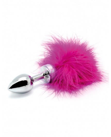 Sexy Shop Online I Trasgressivi - Plug Con Coda - Butt Plug Small With Pink Feather - Rimba Sexy Shop Online I Trasgressivi - Plug Con Coda - Butt Plug Small With Pink Feather - Rimba