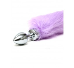 Sexy Shop Online I Trasgressivi - Plug Con Coda - Butt Plug Small With Lilac Tail - Rimba