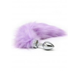 Sexy Shop Online I Trasgressivi - Plug Con Coda - Butt Plug Small With Lilac Tail - Rimba