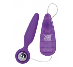 Sexy Shop Online I Trasgressivi - Plug Anale Vibrante - Booty Call Booty Glider Purple - California Exotic Novelties